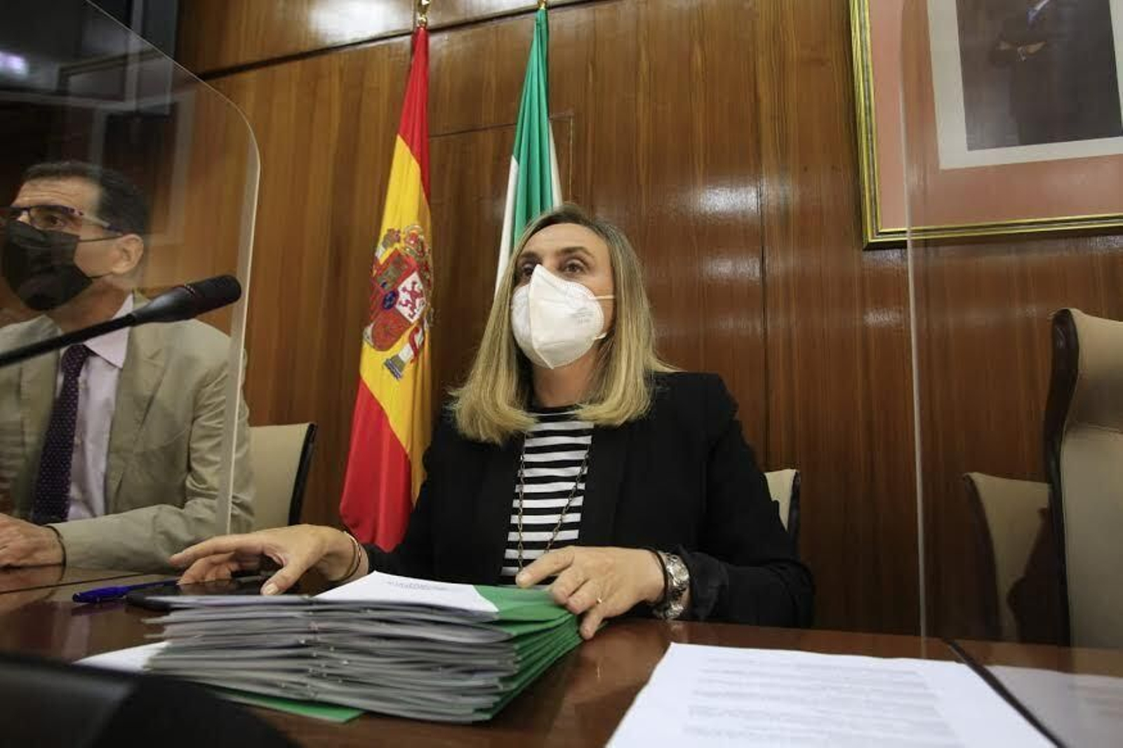 Marifrán Carazo en la Comisión de Fomento del Parlamento de Andalucía Marifrán Carazo en la Comisión de Fomento del Parlamento de Andalucía