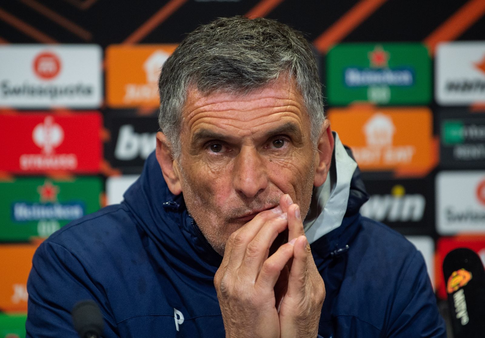 Las fotos previas al Manchester United - Sevilla