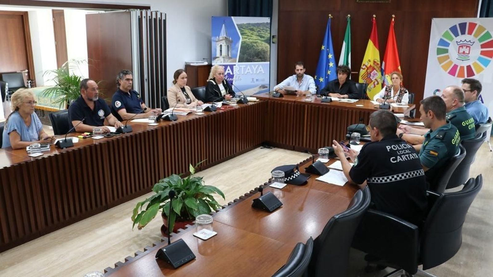 Junta Local de Seguridad del Ayuntamiento de Cartaya