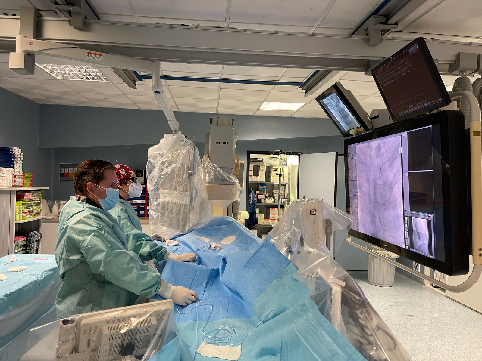 Profesionales de la Unidad de Gestión Clínica de Cardiología.