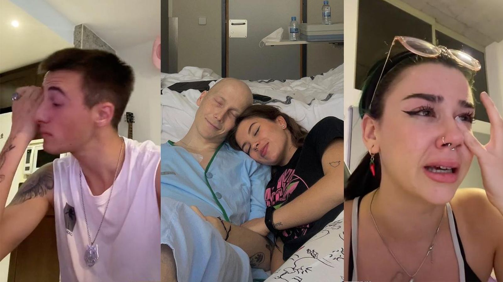 Las tristes despedidas de la novia y amigos de Charlie, el tiktoker que luchaba contra el cáncer