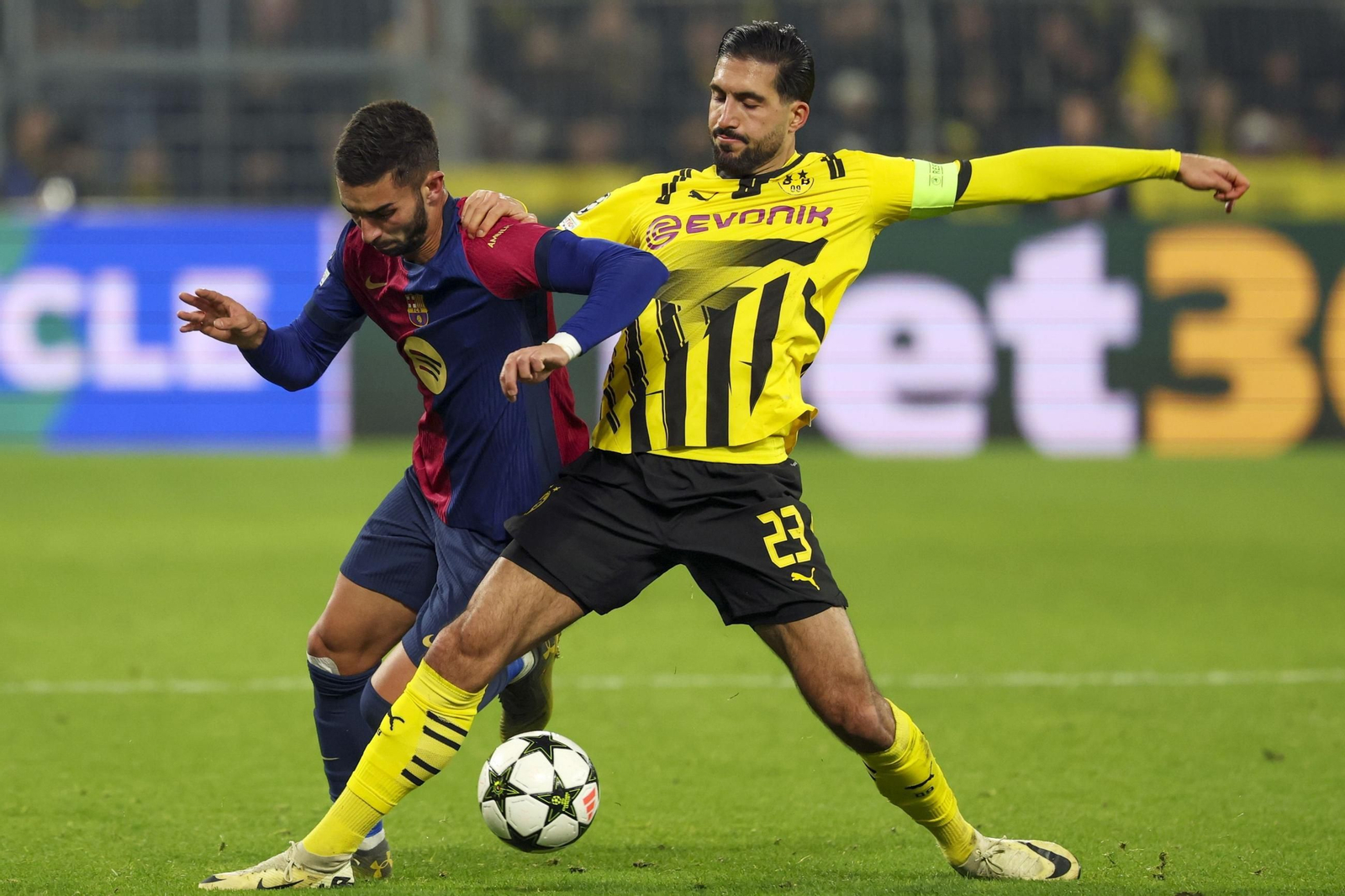 Las imágenes del Borussia Dortmund - Barcelona