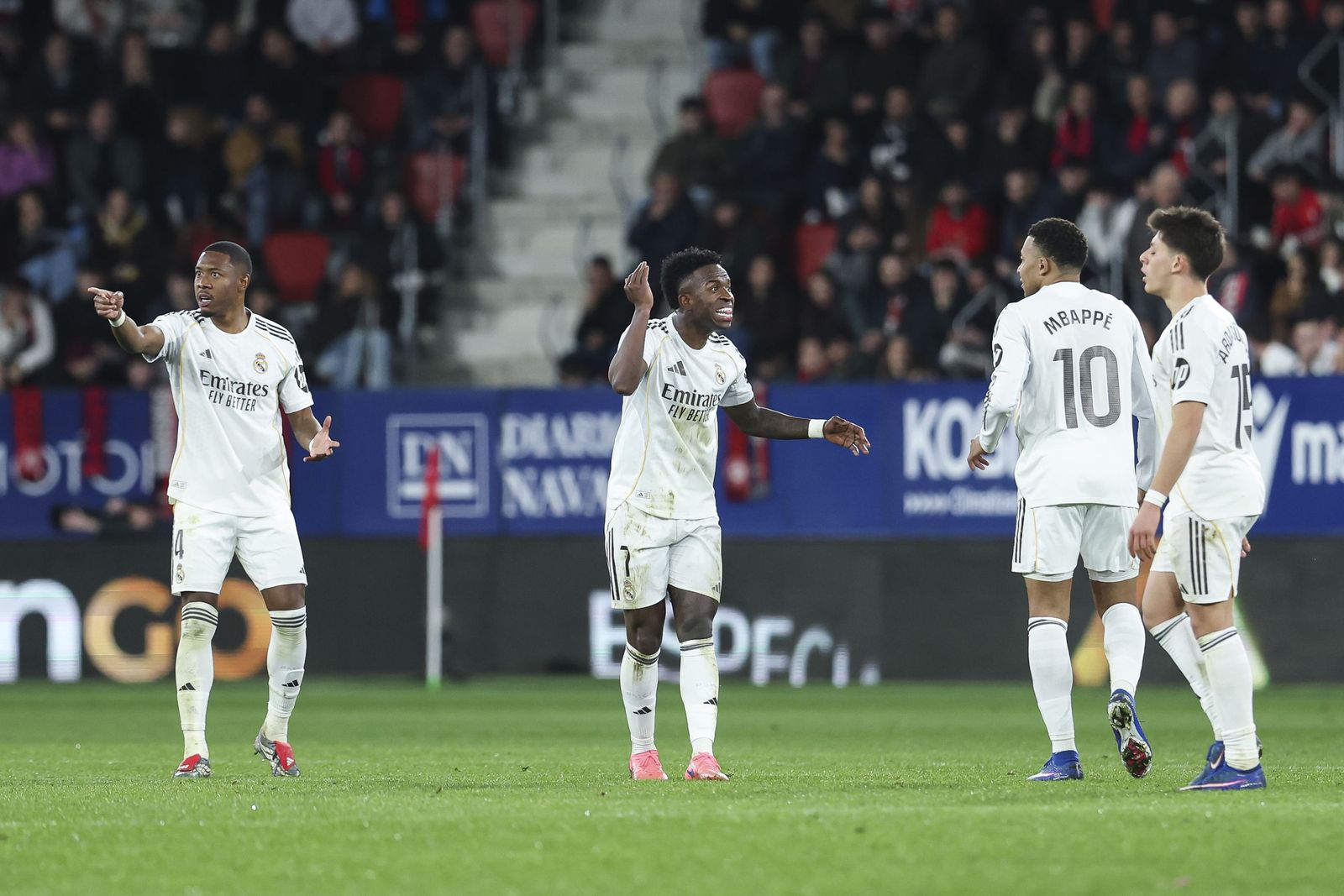 Las fotos de la derrota del Real Madrid contra Osasuna