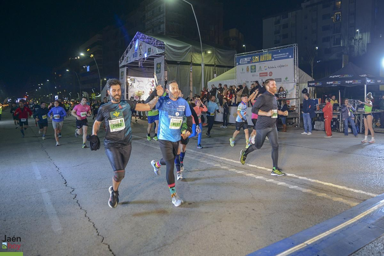 Corredores élite de la San Antón