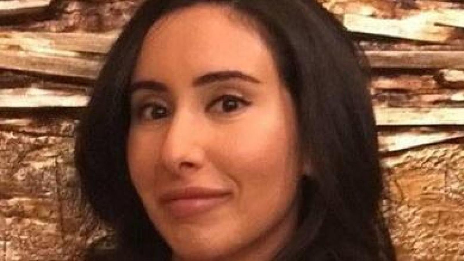 La princesa Latifa, hija del emir de Dubai.