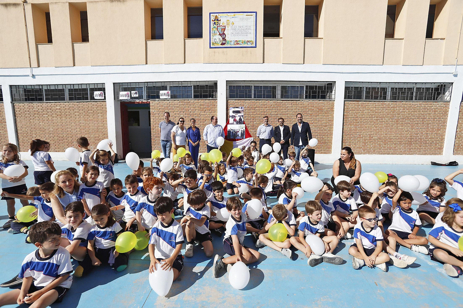 La Asociación de Antiguos Alumnos Maristas Huelva, Ademar, realiza un acto conmemorativo sobre la visita de Juan Pablo II