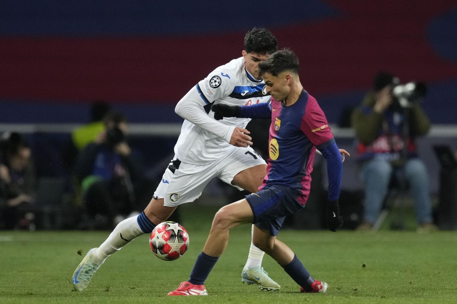 Las fotos del Barcelona - Atalanta