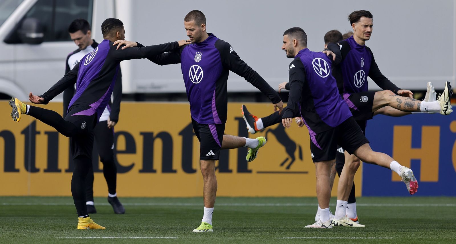 Alemania, en un entrenamiento reciente.