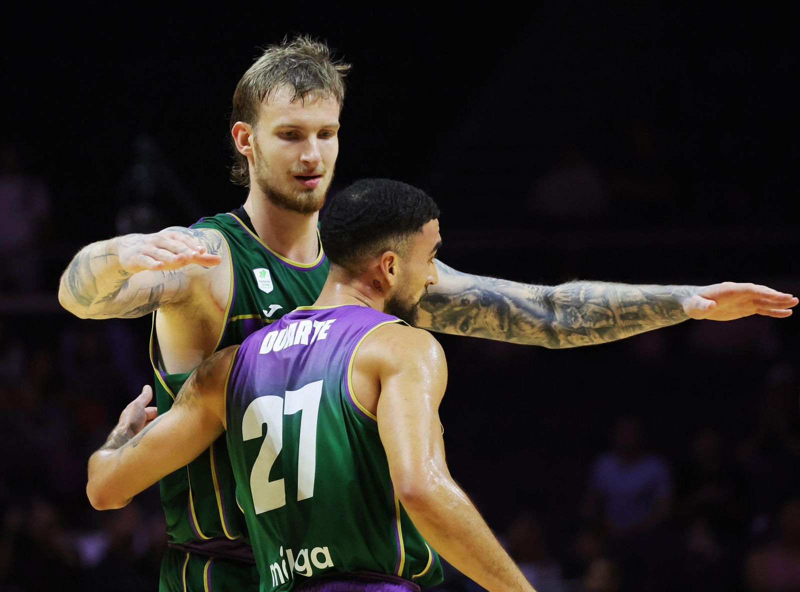 Unicaja-NBA G League United, final de la Copa Intercontinental, en fotos