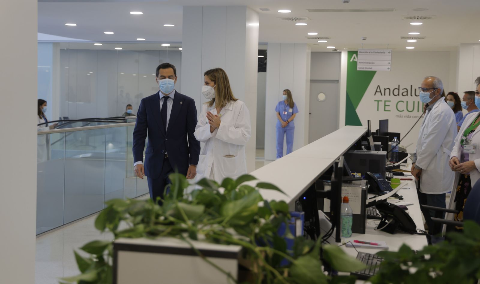 La inauguración del Hospital Doctor Muñoz Cariñanos, en imágenes