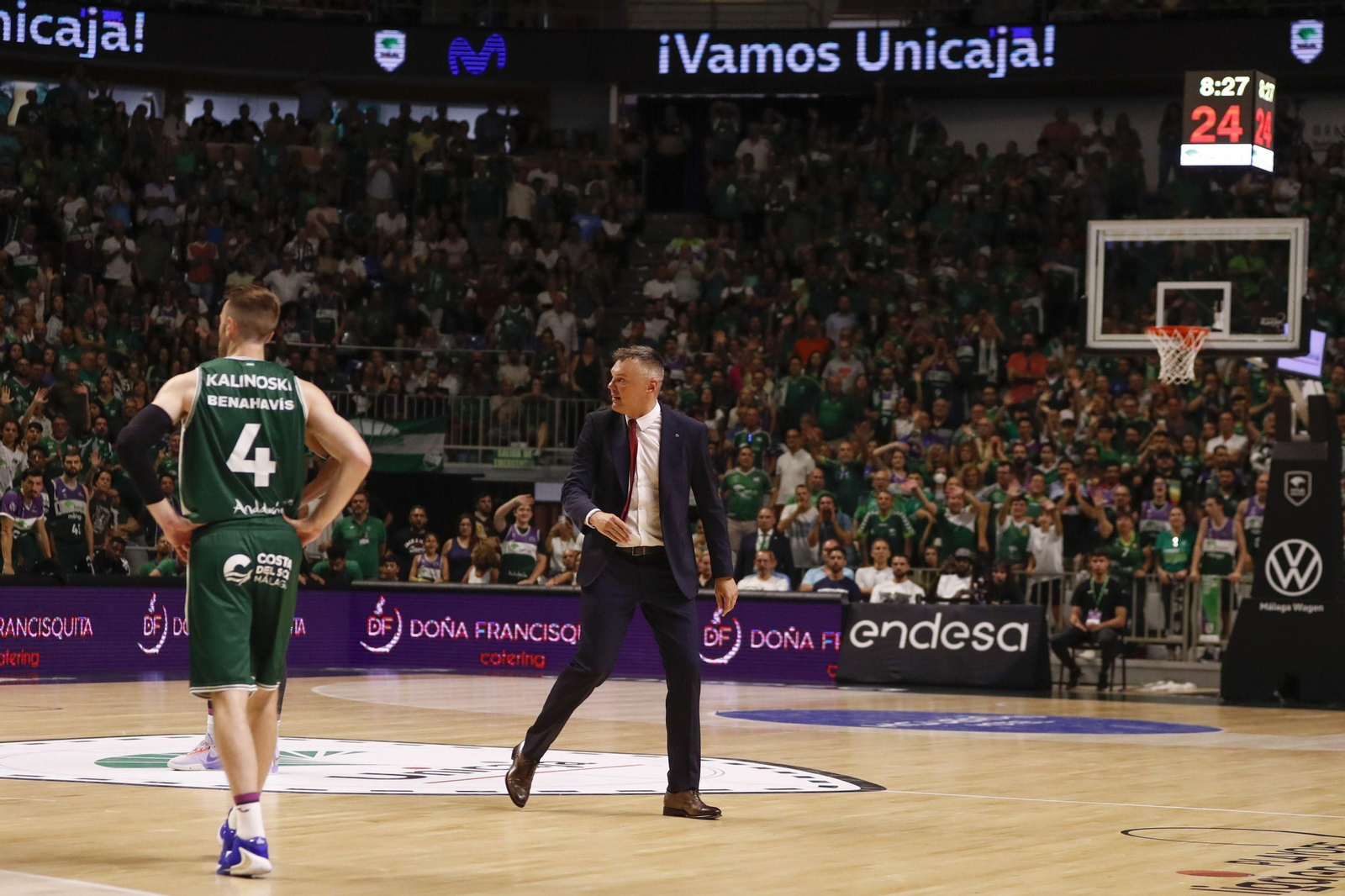 Jasikevicius se marcha del Carpena.