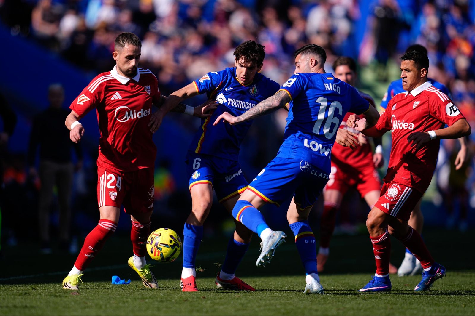 Las mejores fotos del Getafe-Sevilla