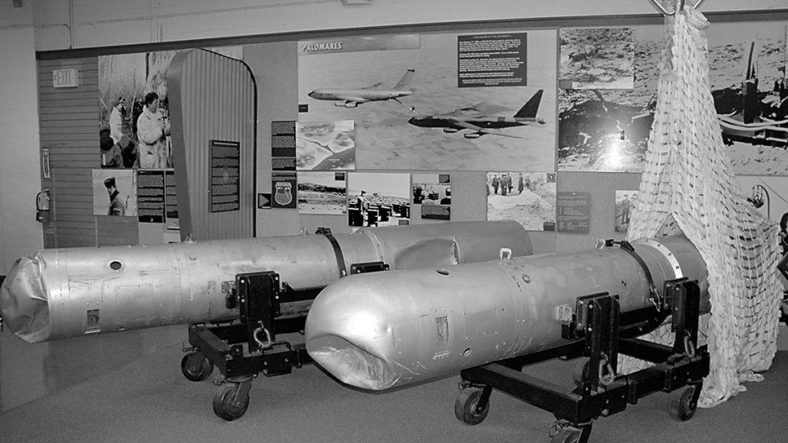 Las bombas caídas en Palomares.