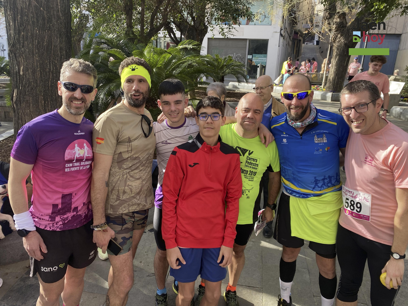 Carrera IES San Juan Bosco contra el cáncer.