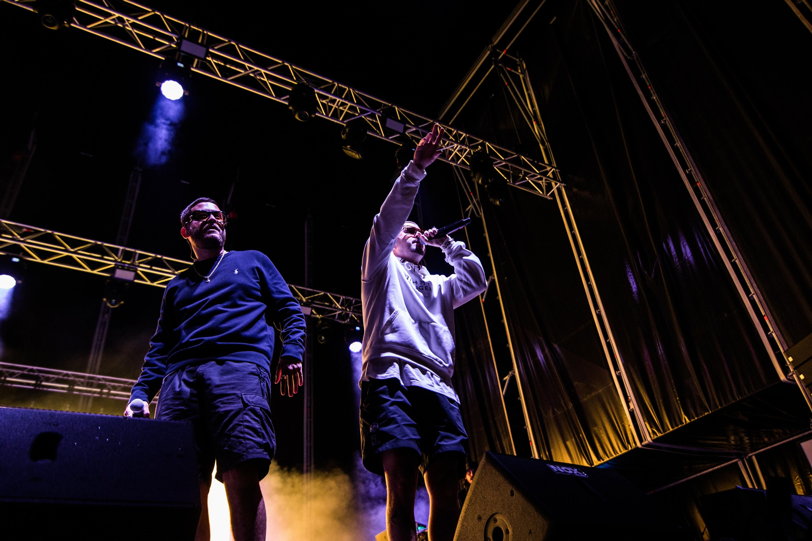 Imágenes del concierto de Toteking y Delaossa en el Bahía Sound en San Fernando.