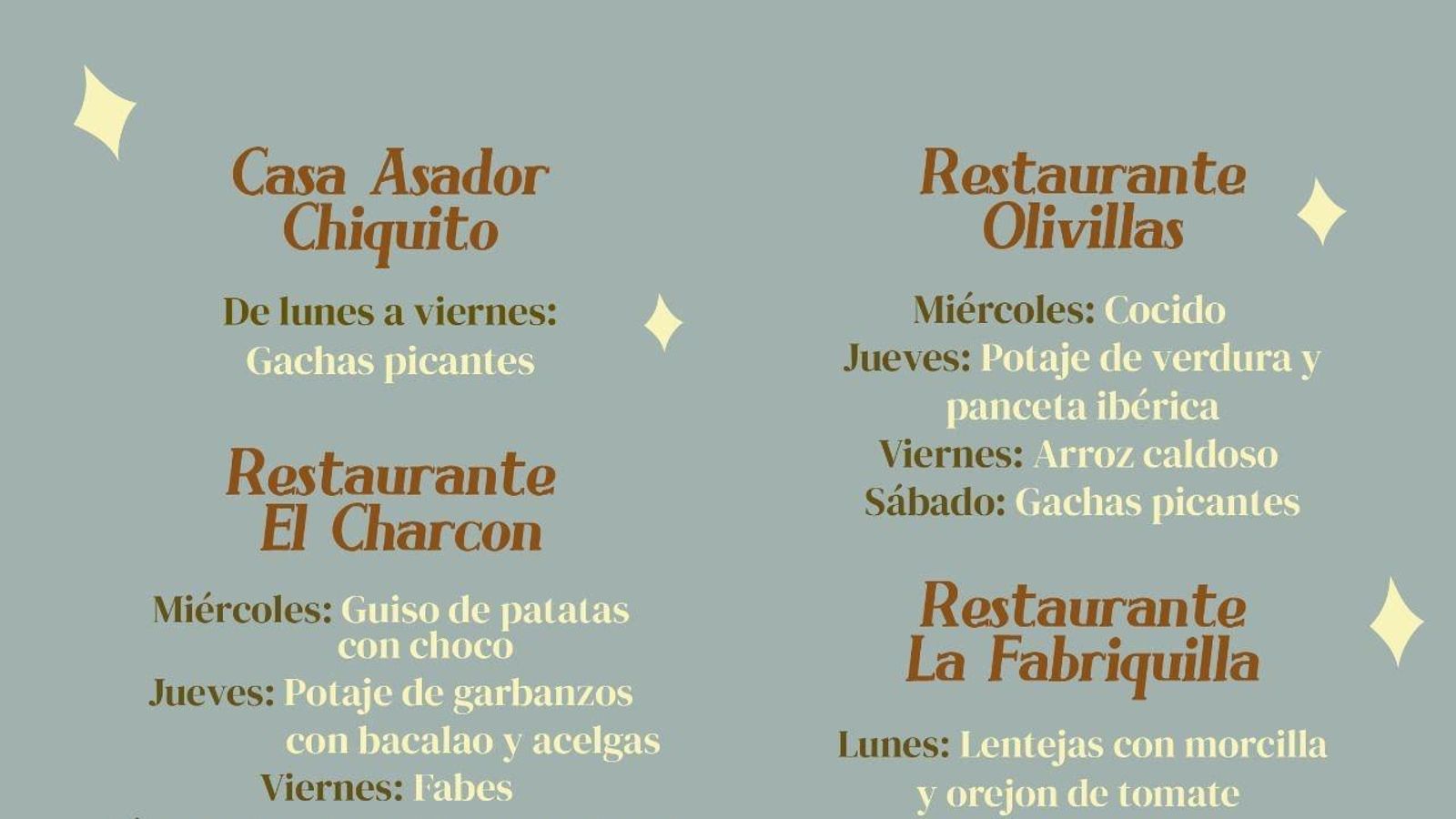 Güéjar Sierra celebra sus VI Jornadas del Guiso y la Cuchara