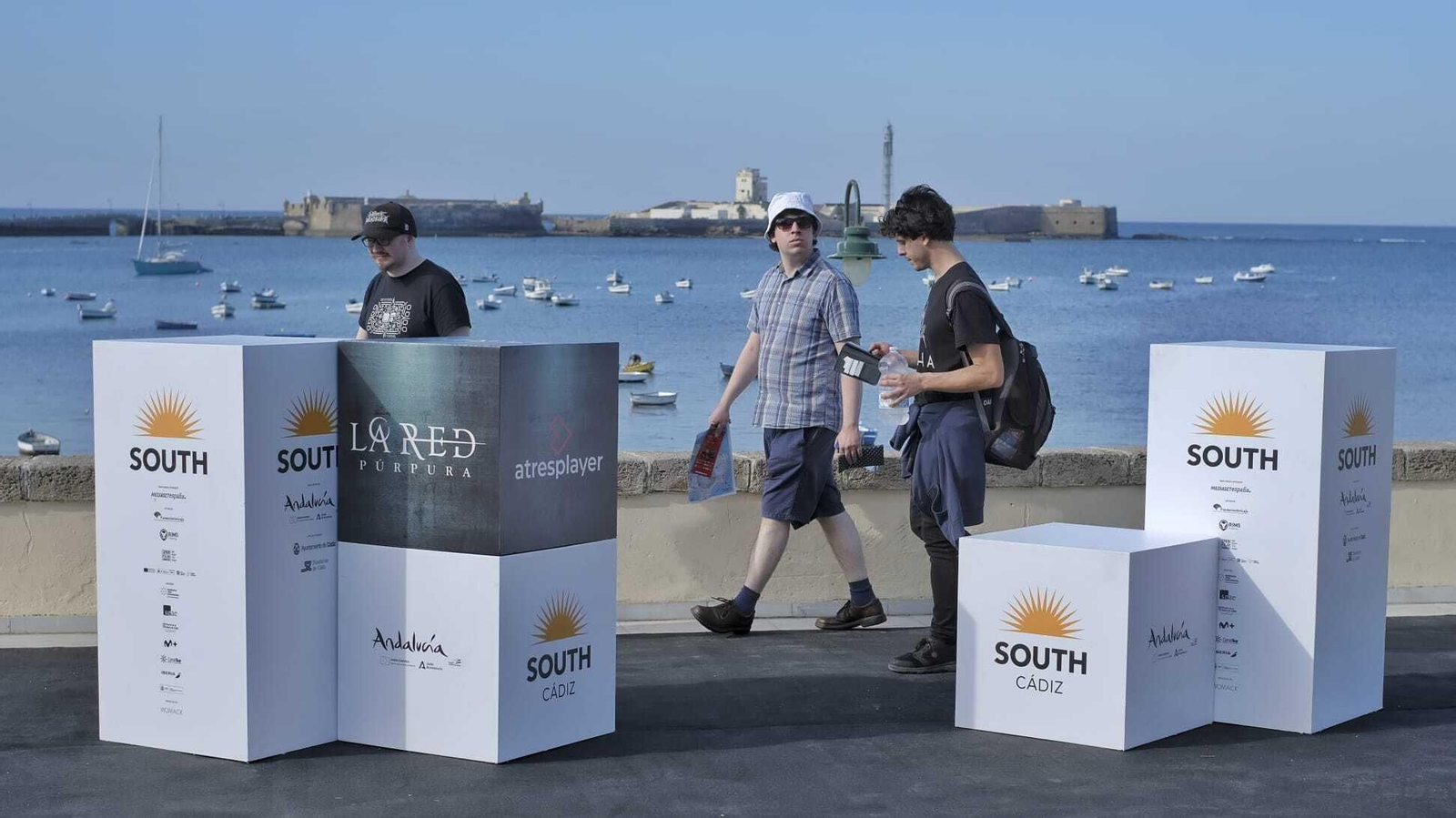 Photocall en La Caleta del South Series Festival de Cádiz: Nerea Barros, Paco Cabezas y Chiara Mastalli, entre las estrellas