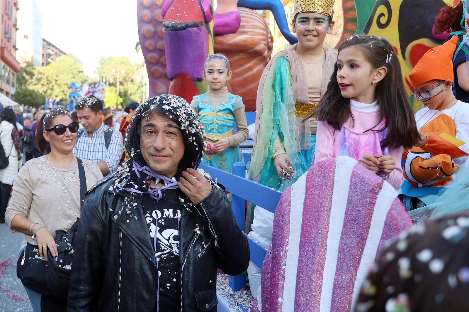 Imágenes de la cabalgata del Carnaval Colombino 2024