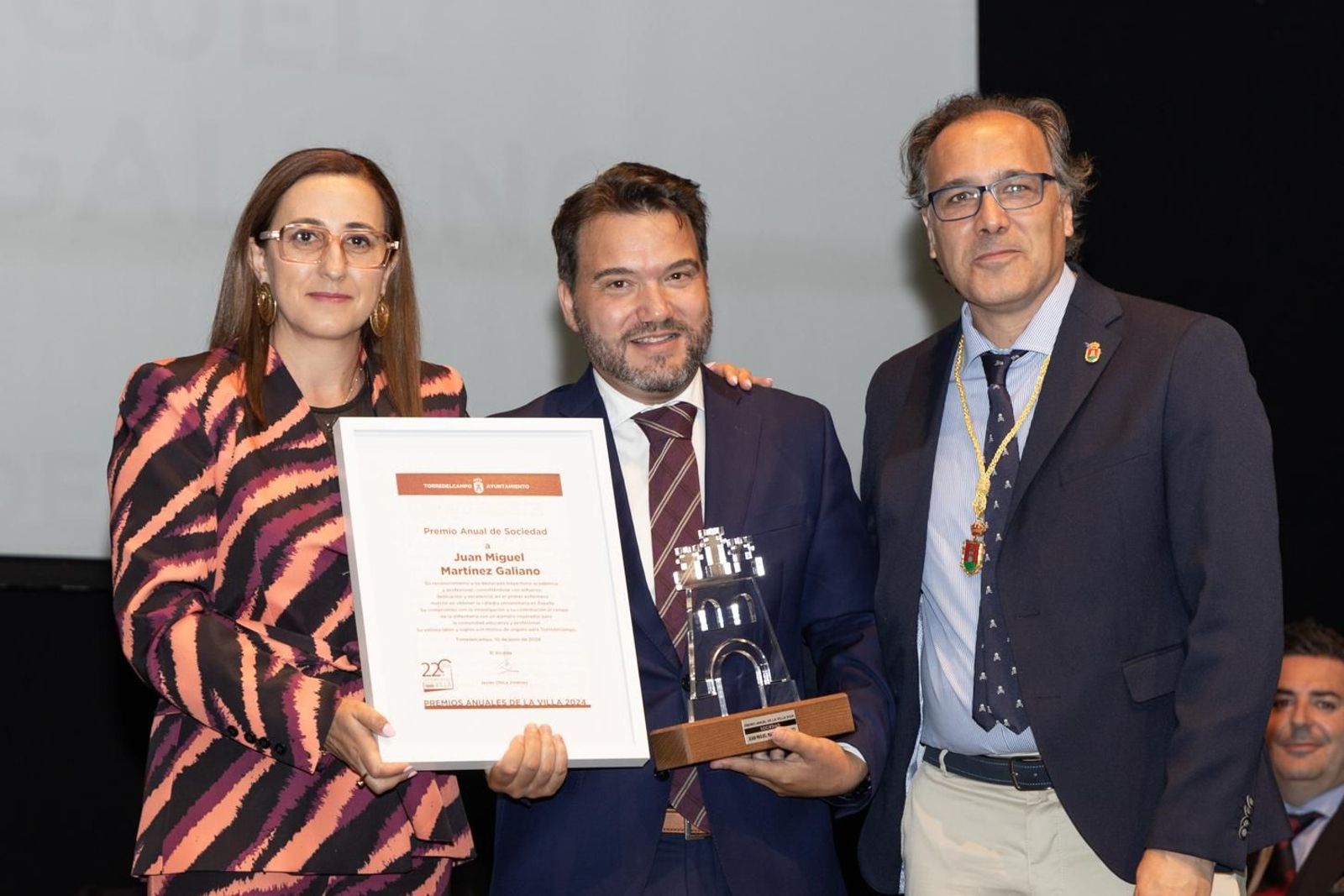 Estas son las imágenes de la entrega de los Premios Villa de Torredelcampo 2024