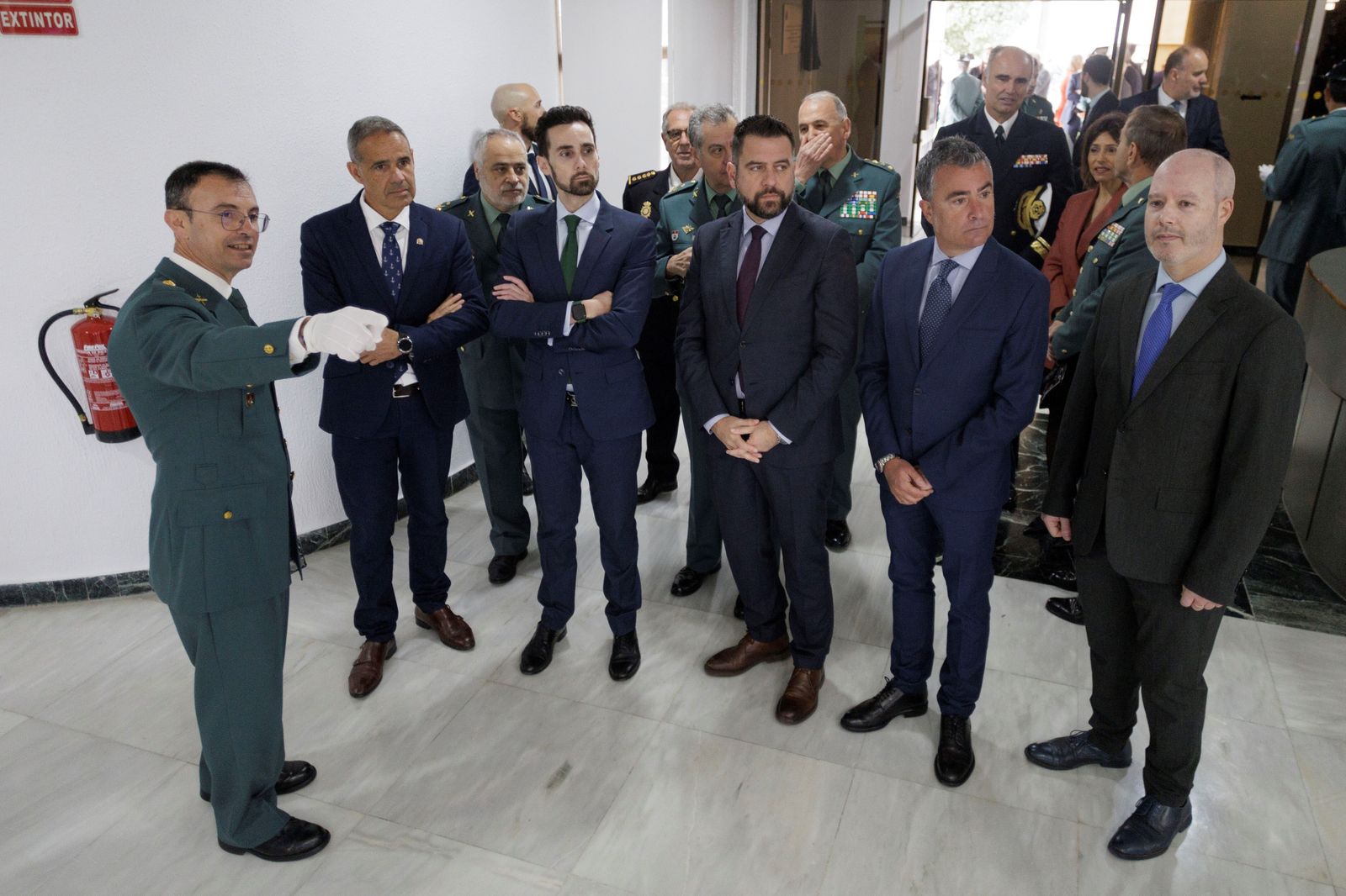 Inauguración de la Escuela de Servicio Marítimo de la Guardia Civil.