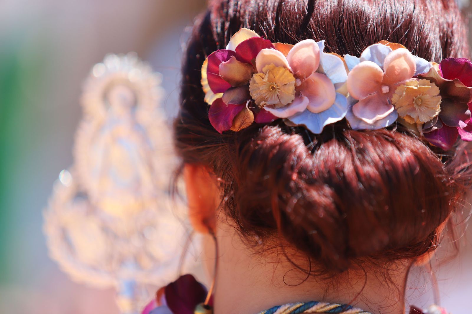 Imágenes de la presentación de las hermandades filiales ante la Virgen de Montemayor