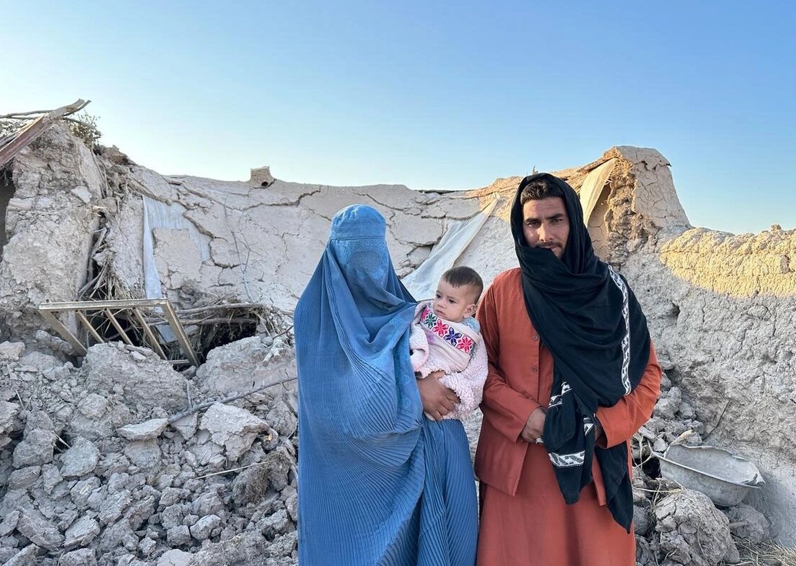 Desplazados afganos.