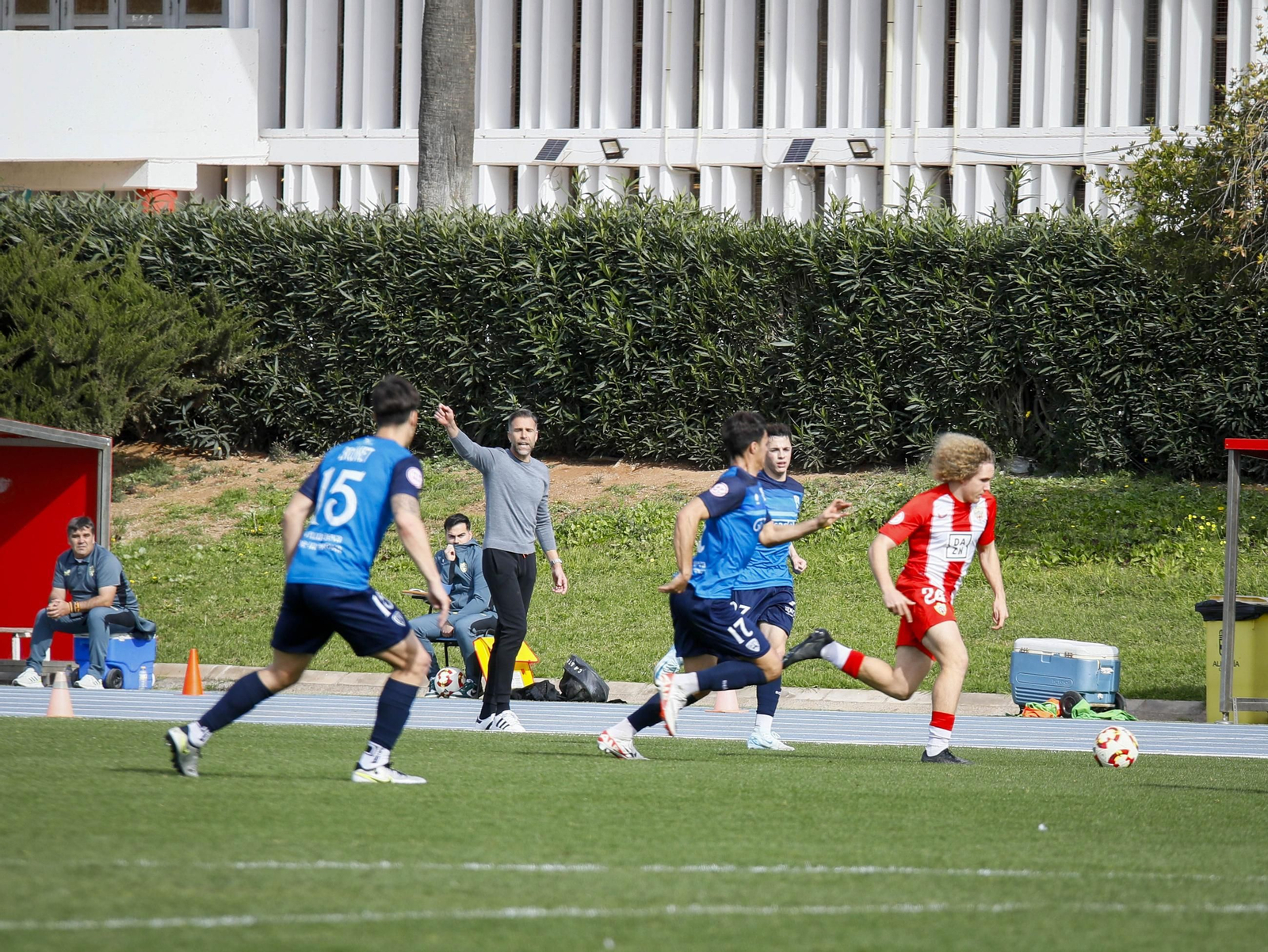 Imágenes del partido entre Almeria B contra Villanovense de segunda RFEF