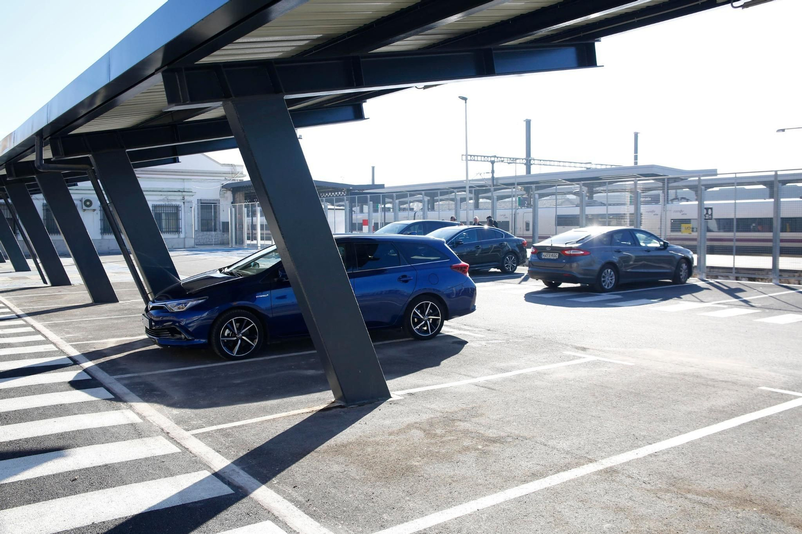 Así es el nuevo parking de la Estación de Ferrocarril de Granada