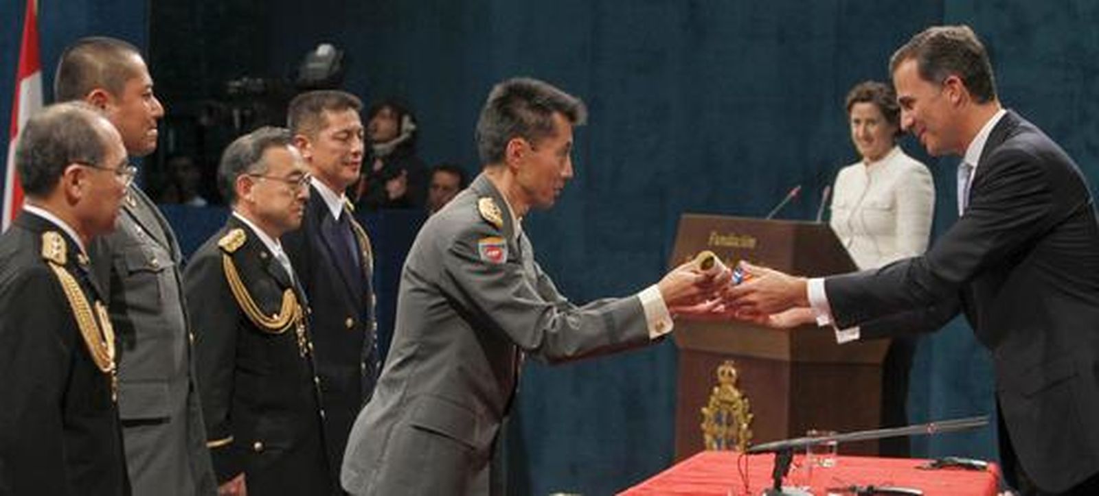 Don Felipe entrega los Premios Príncipe de Asturias 2011. / EFE