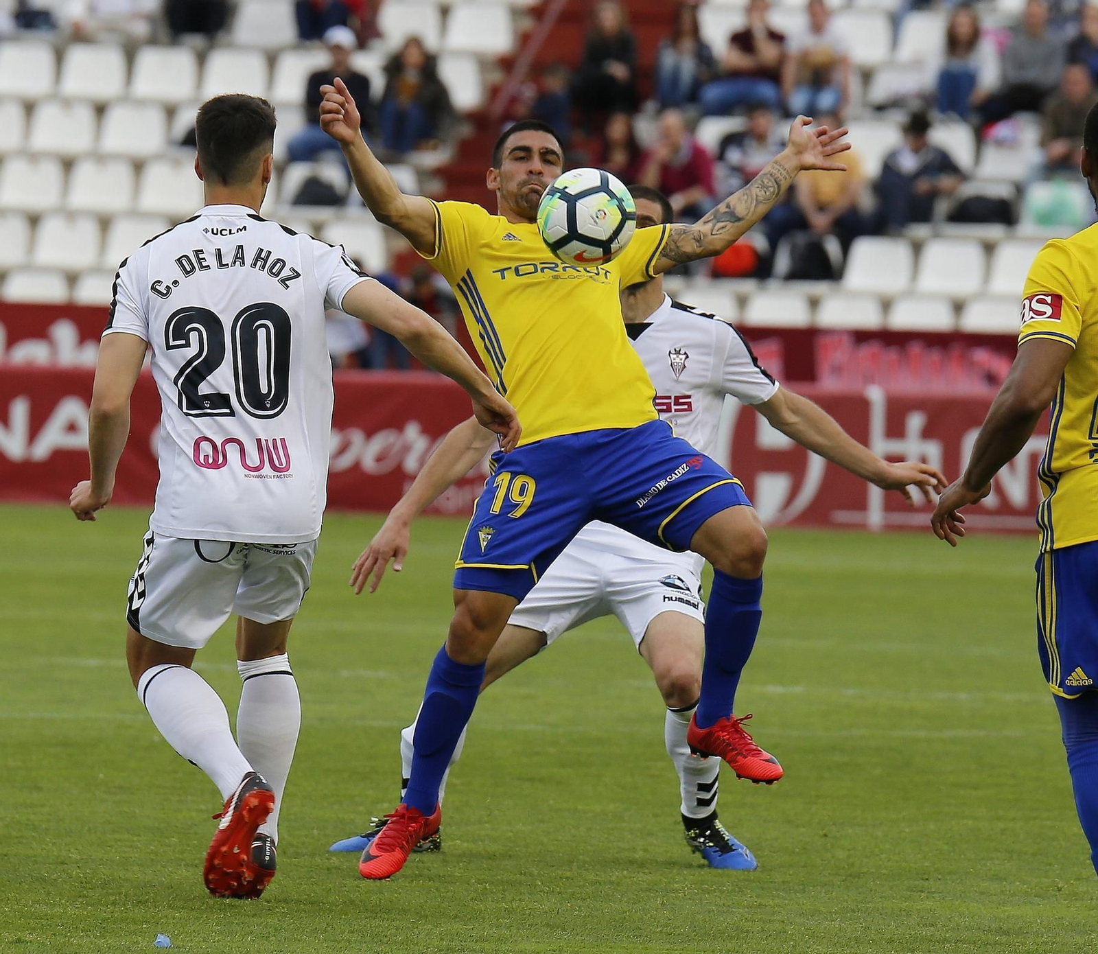 Las imágenes del Albacete-Cádiz