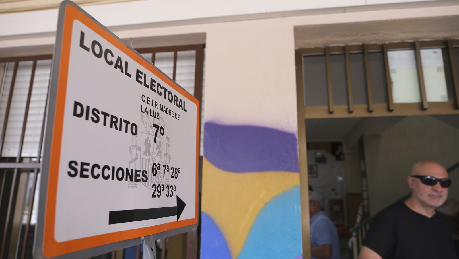 Imágenes de las votaciones en las Elecciones Municipales 2023, en Almería capital