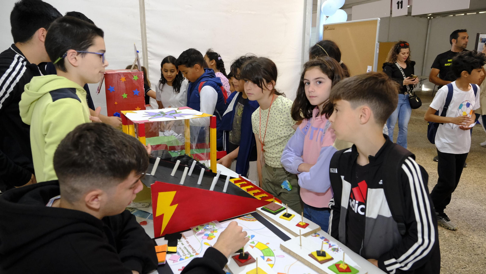 Imágenes de la Feria de la Innovación y la Ciencia en la Universidad de Almería-UAL