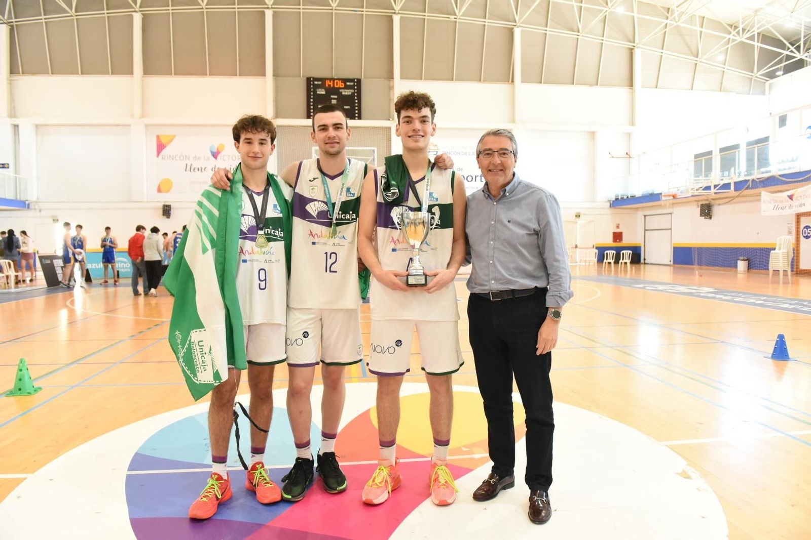 Unicaja - Real Betis, las mejores fotos de la final del Campeonato de Andalucía junior