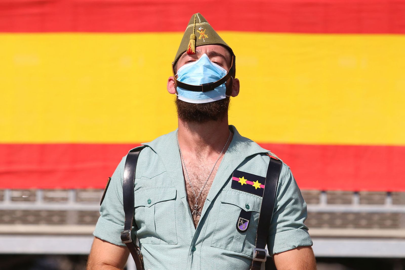Fotogalería El Jefe del Estado Mayor del Ejército preside el acto conmemorativo del CI aniversario de La Legión