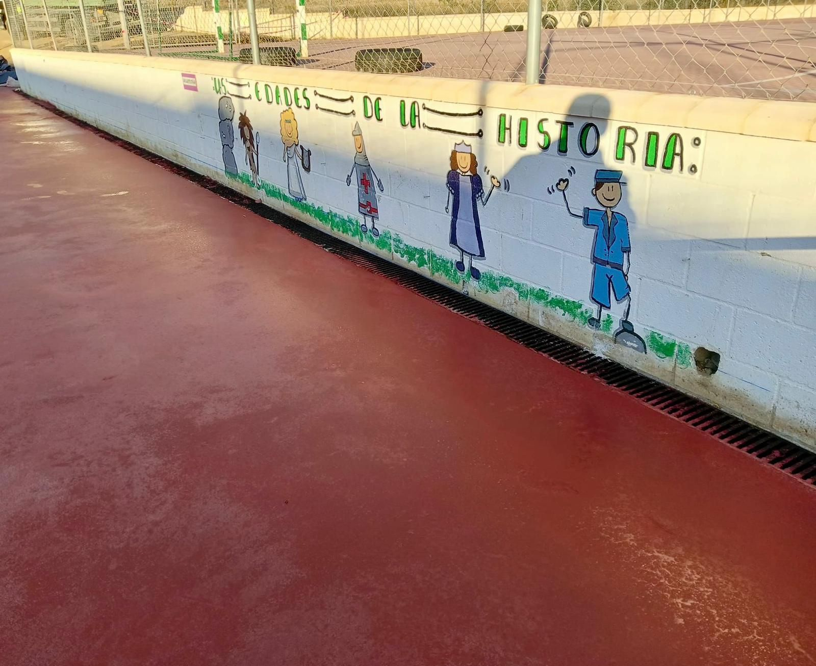 Obras de acondicionamiento en el CEIP María del Mar Romera