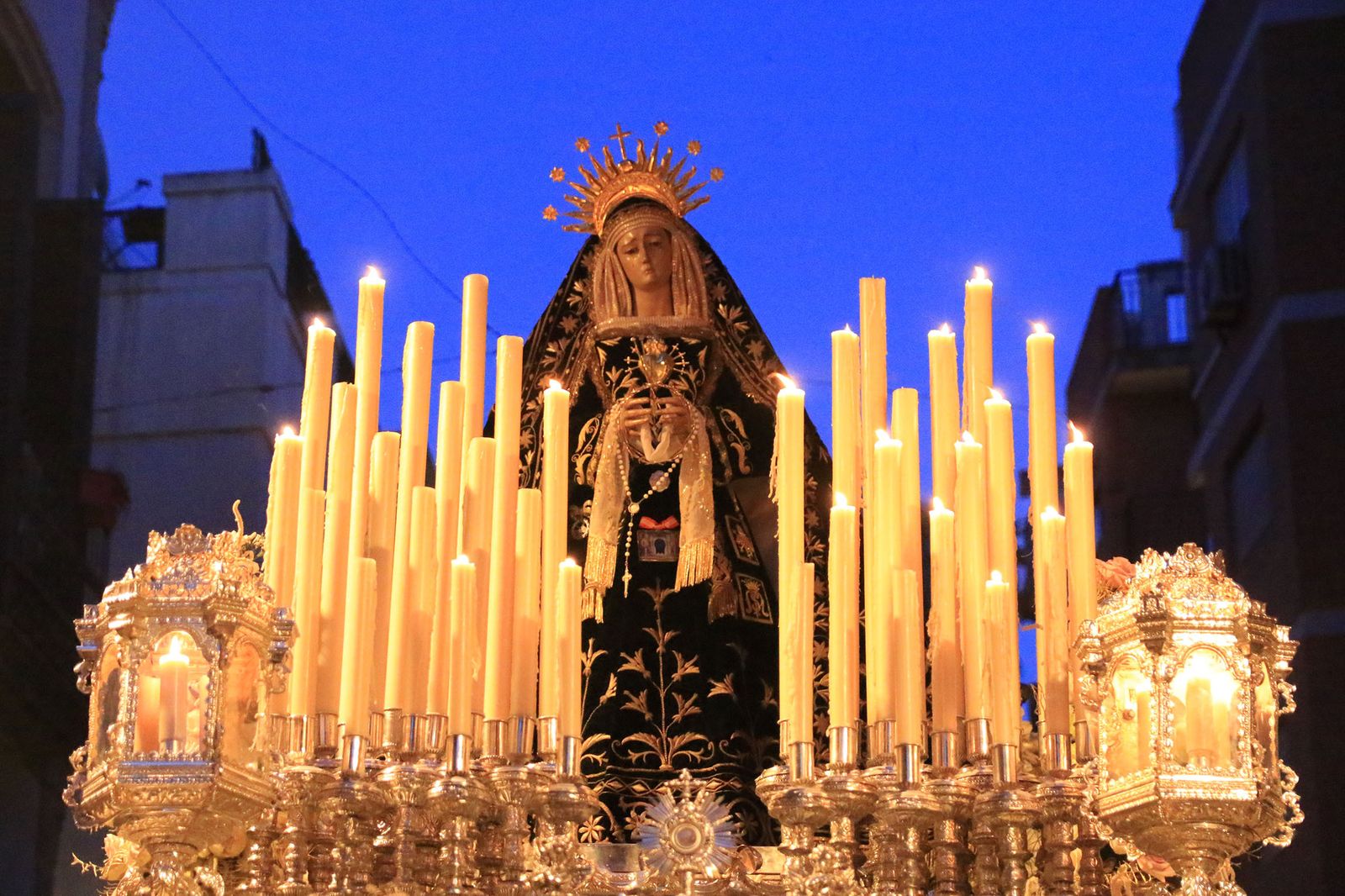 La procesión de la Soledad, imágenes