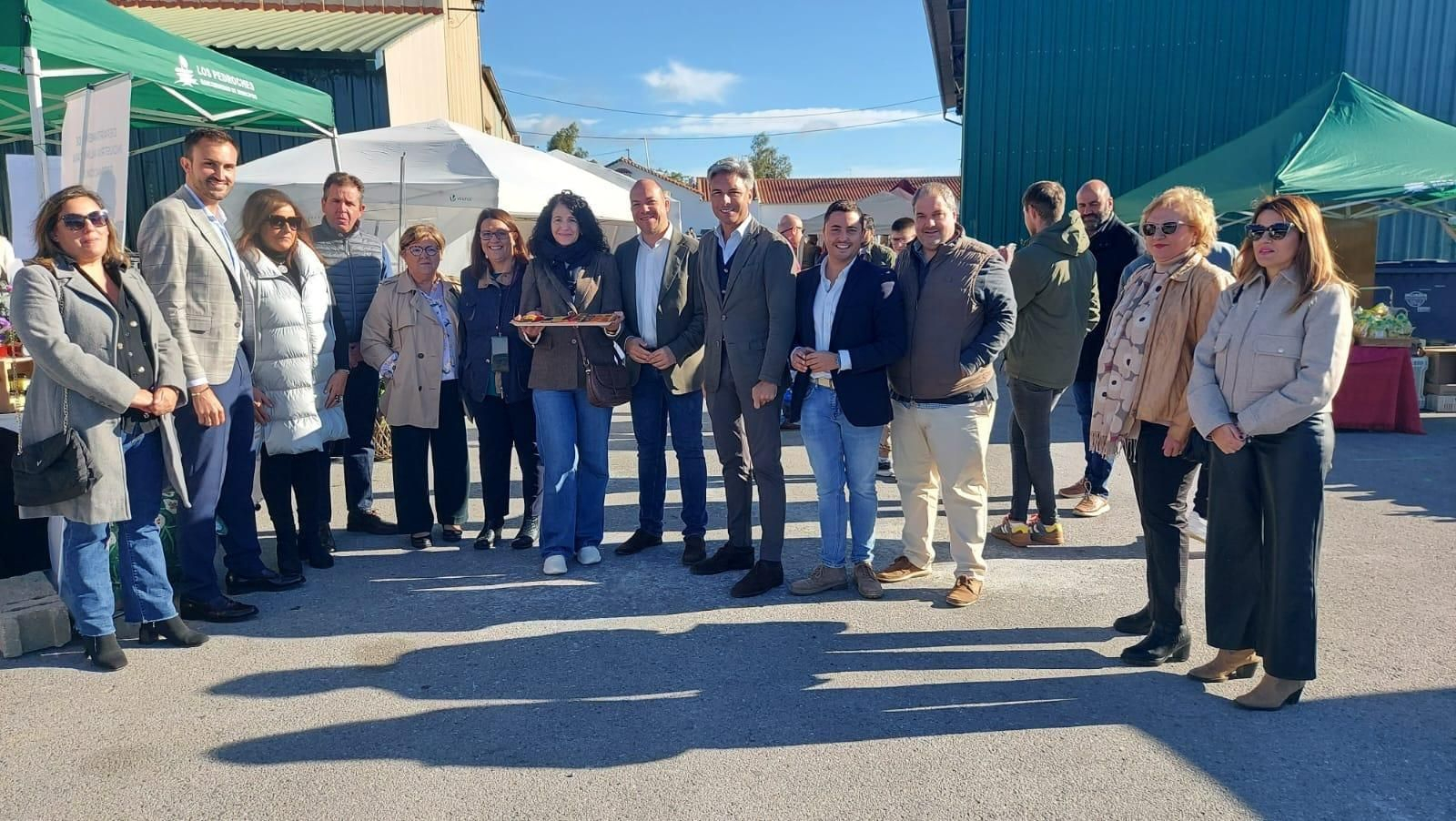 Inauguración de la II Feria del Olivar de Sierra de Villanueva de Córdoba. Inauguración de la II Feria del Olivar de Sierra de Villanueva de Córdoba.