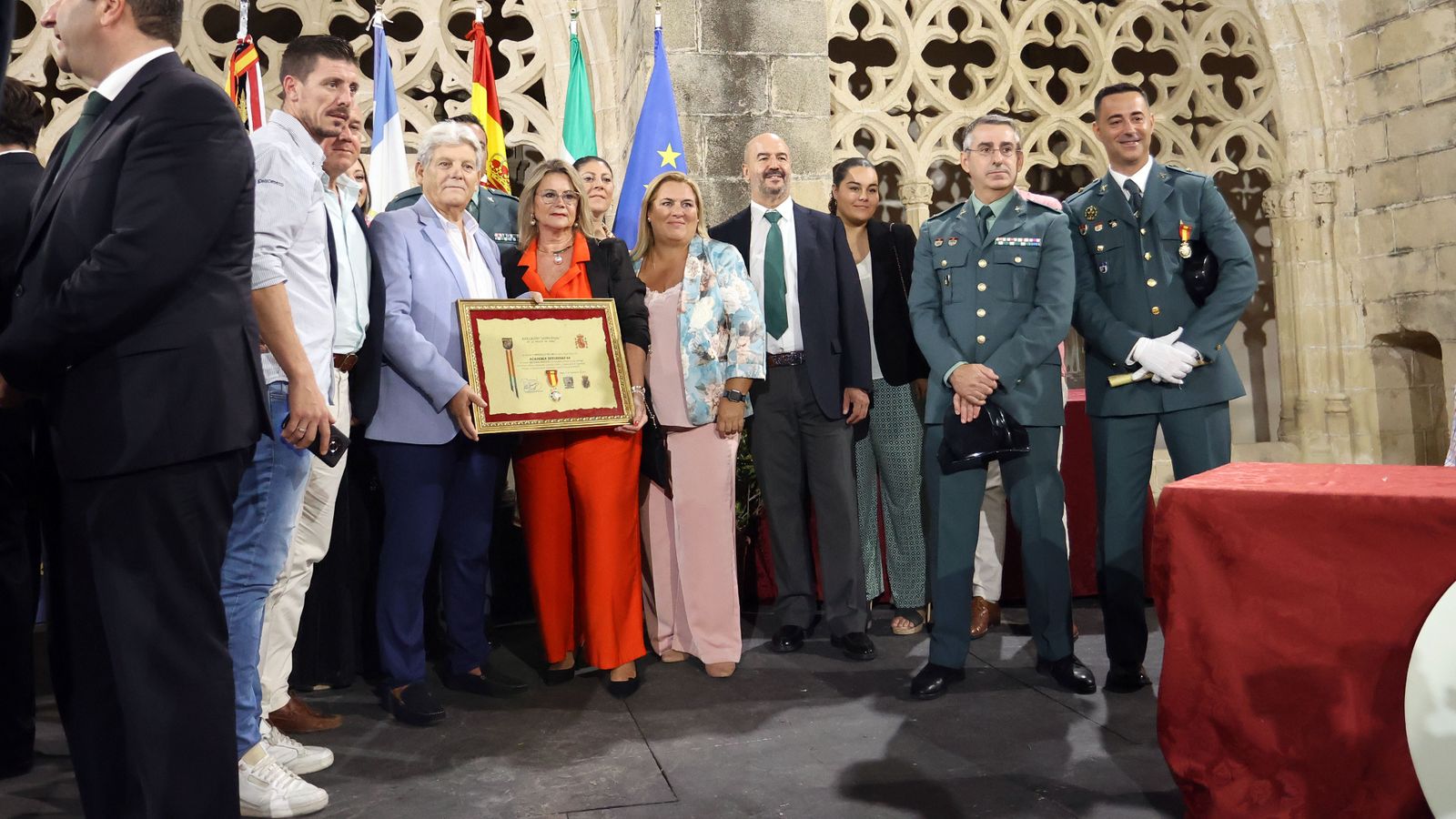 Entrega de medallas de la Asociación Santo Ángel de la Policía Nacional de Jerez