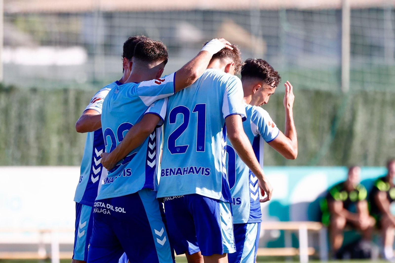 Almería-Málaga CF, en fotos