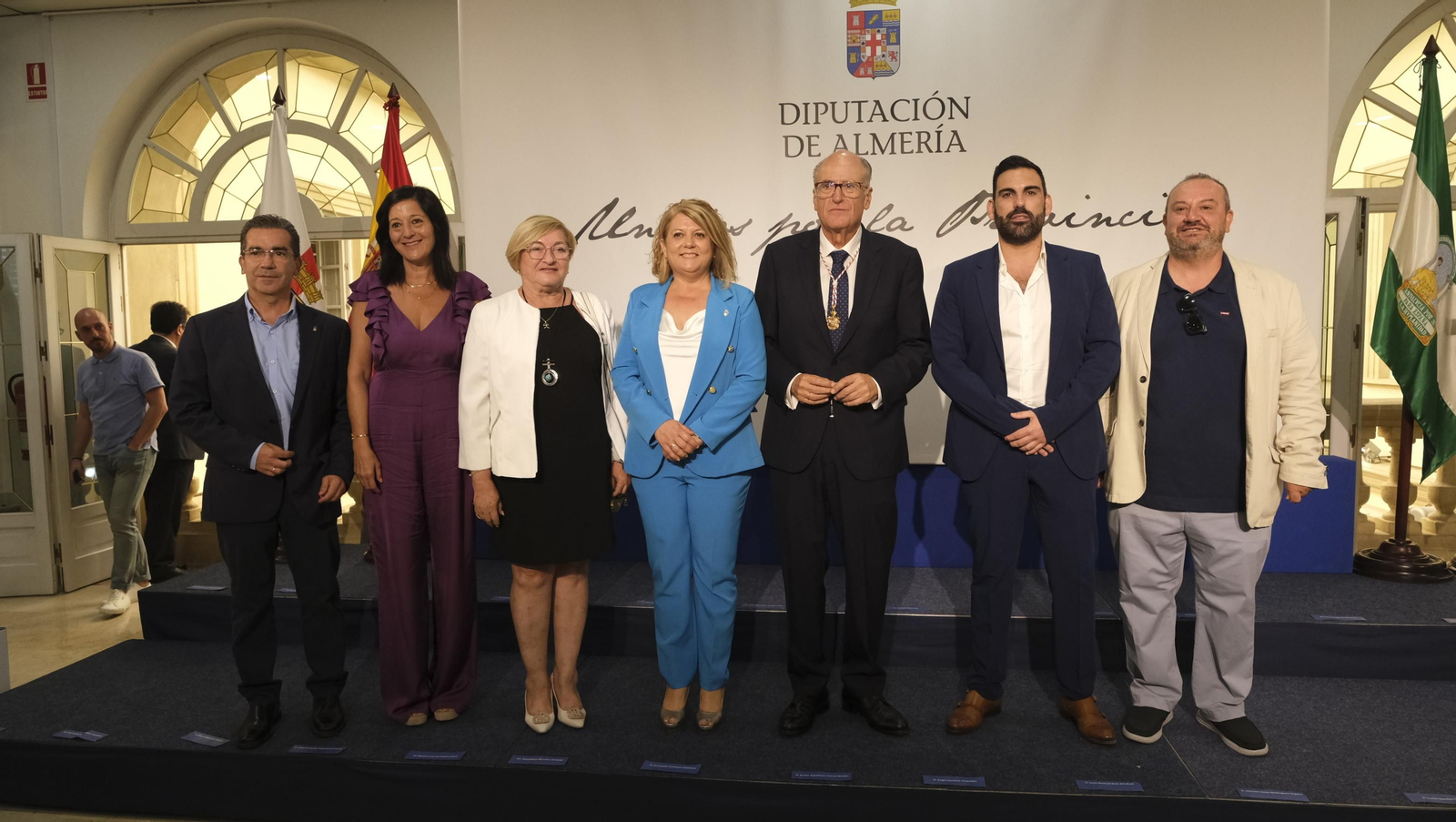 Imágenes del acto de constitución de la Diputación de Almería