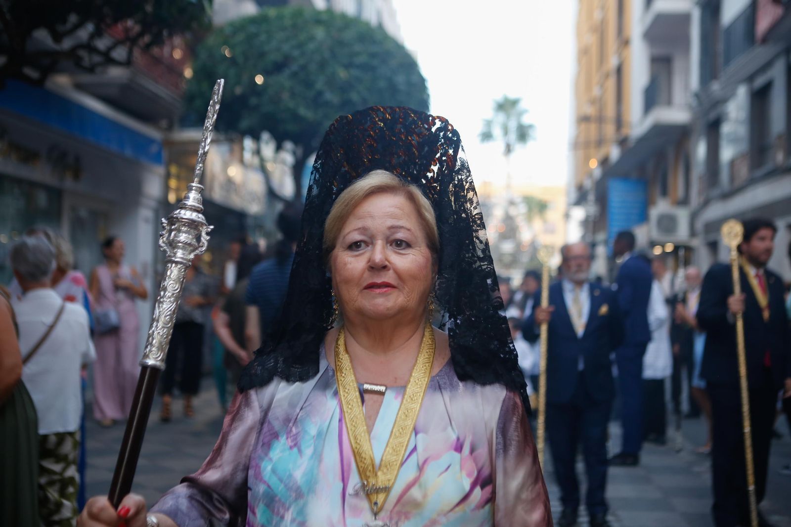 Procesión de la Virgen de la Palma, en imágenes