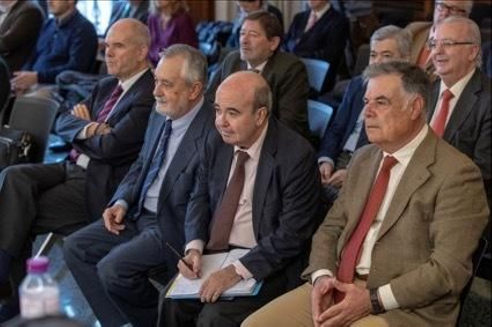 El ex consejero de Empleo José Antonio Viera, en el juicio