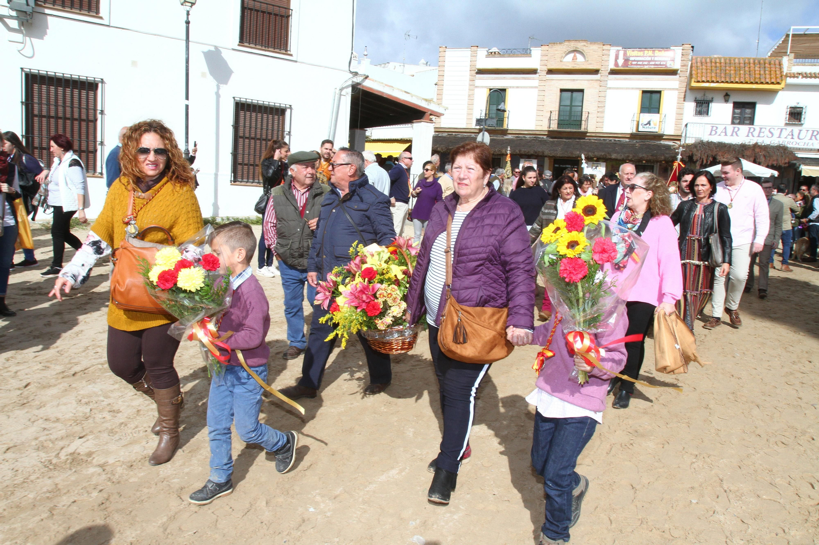 Peregrinación de la Hermanda de Emigrantes al Rocío