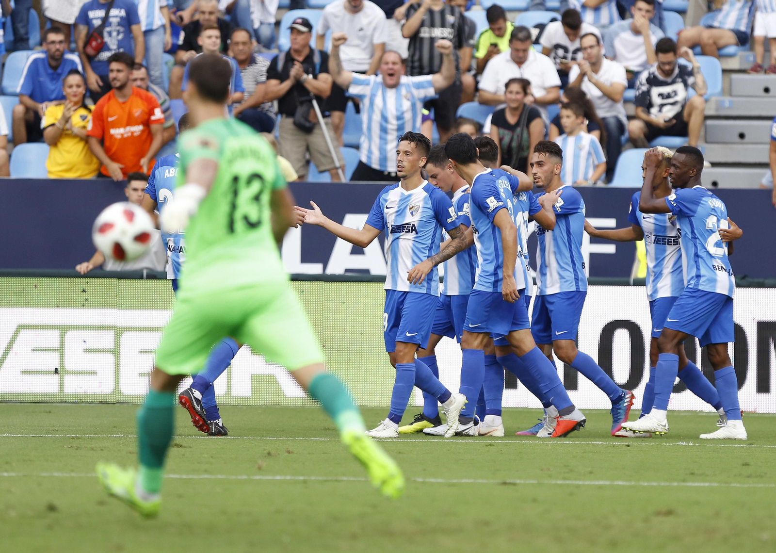 Las imágenes del Málaga-Almería de Copa