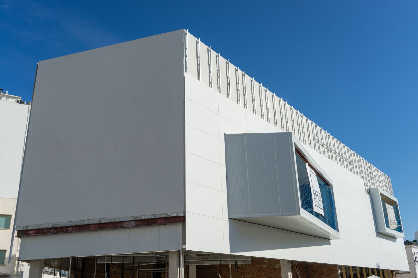 Revestimiento de placas de Krion en el Museo Camarón.