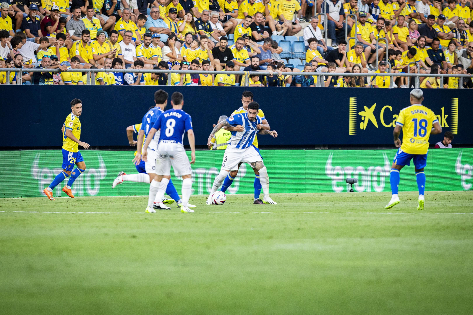 Imágenes del partido Cádiz-Alavés