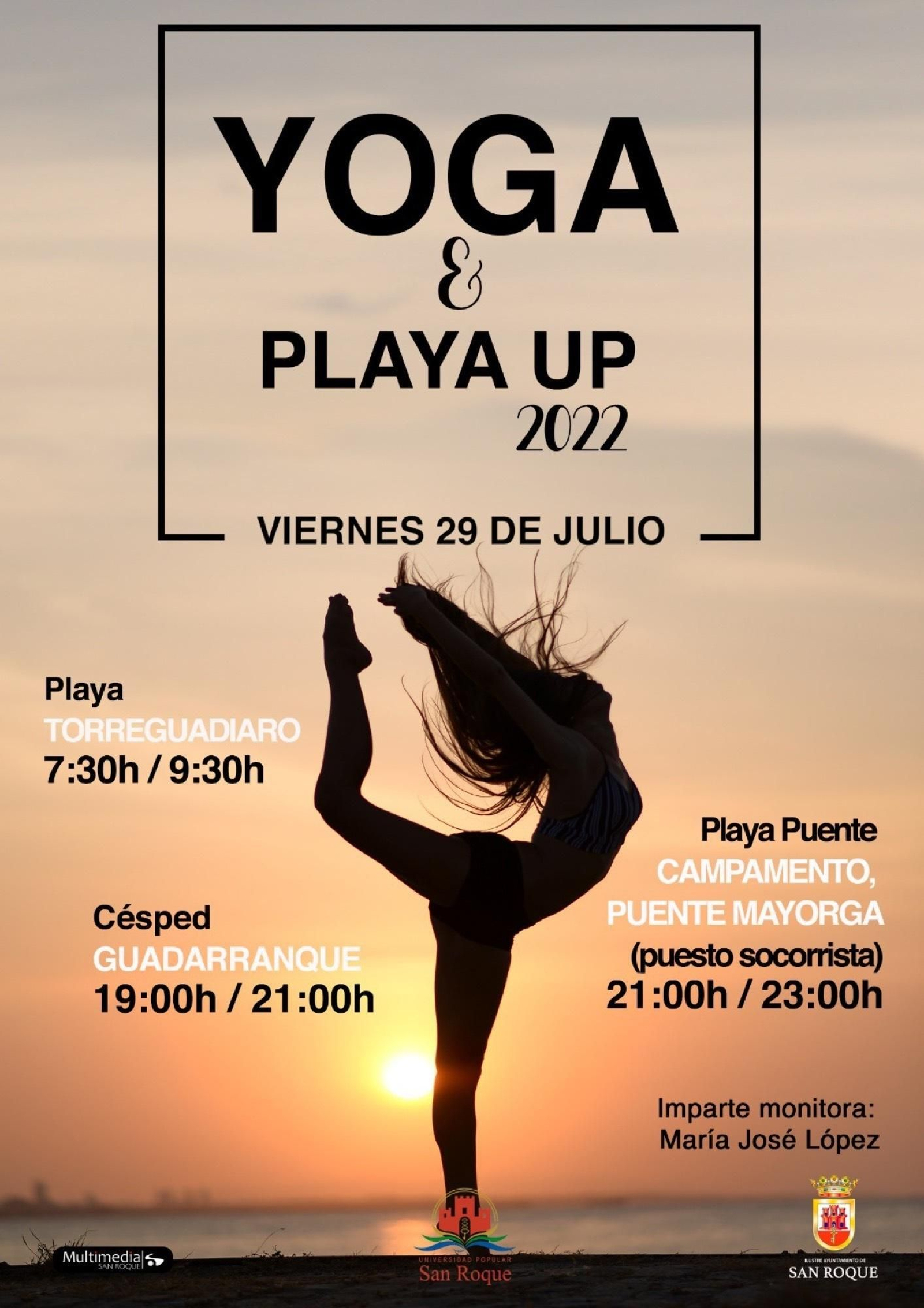 Disfruta del Yoga en las playas de San Roque