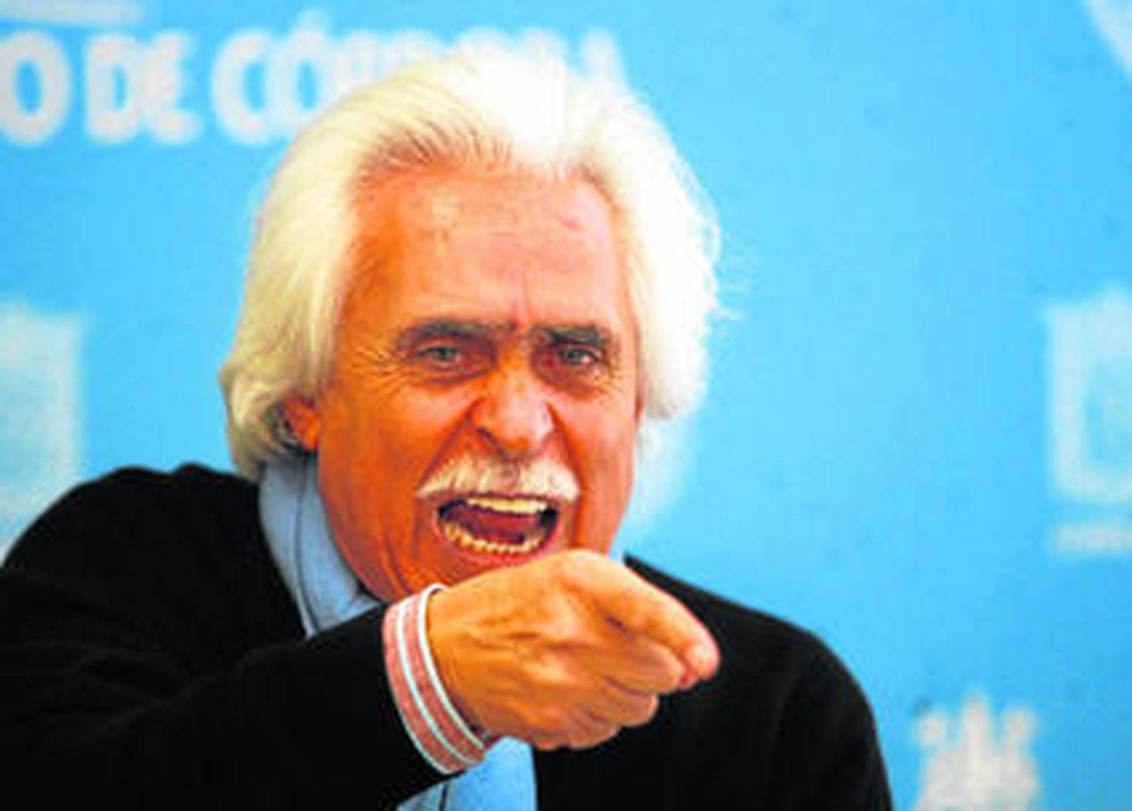 El concejal del Ayuntamiento de Córdoba, Rafael Gómez, ayer durante la rueda de prensa.