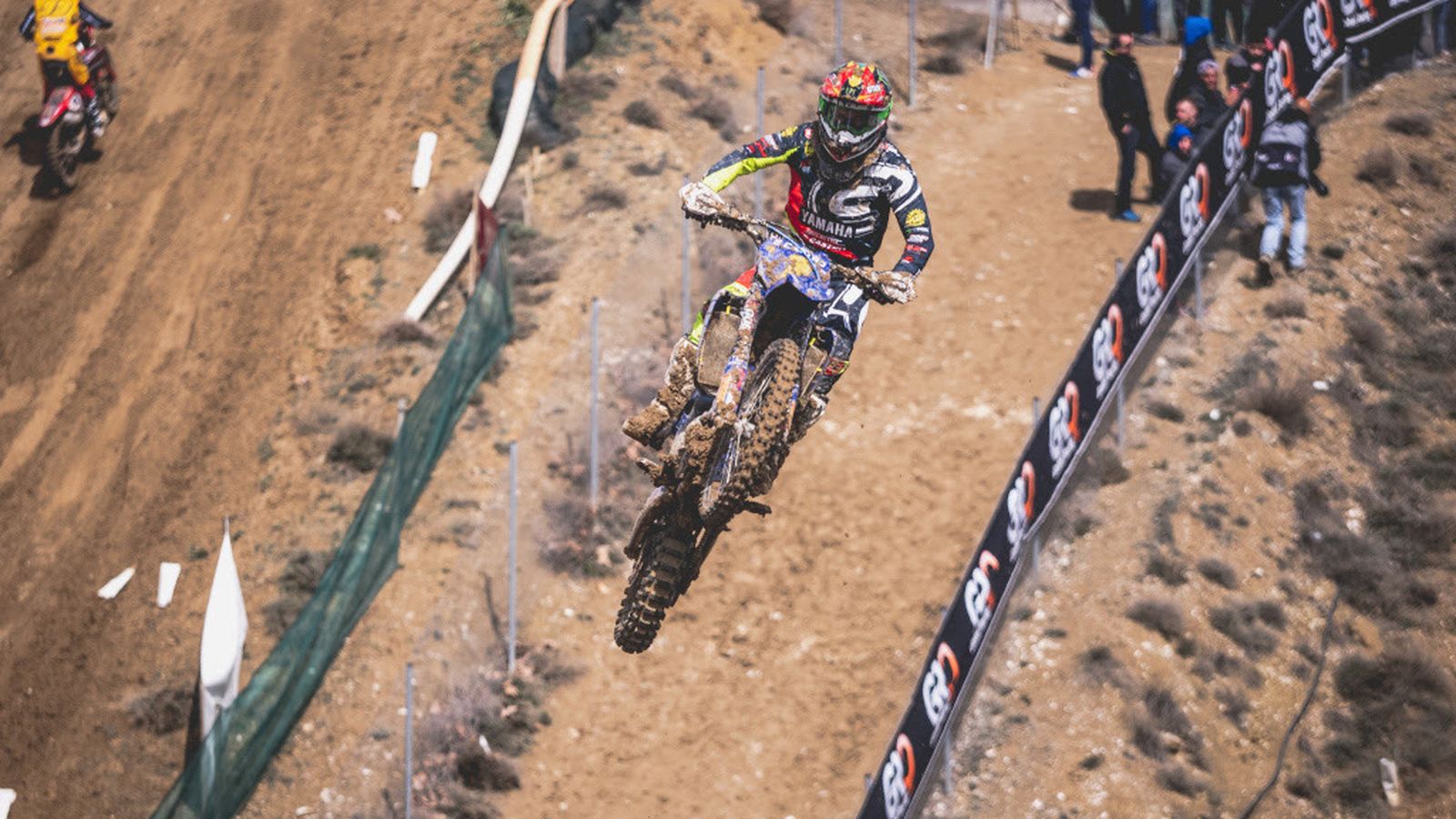 Un primer puesto en la primera manga y un tercero en la segunda llevaron al vigente campeón de la categoría al podio.