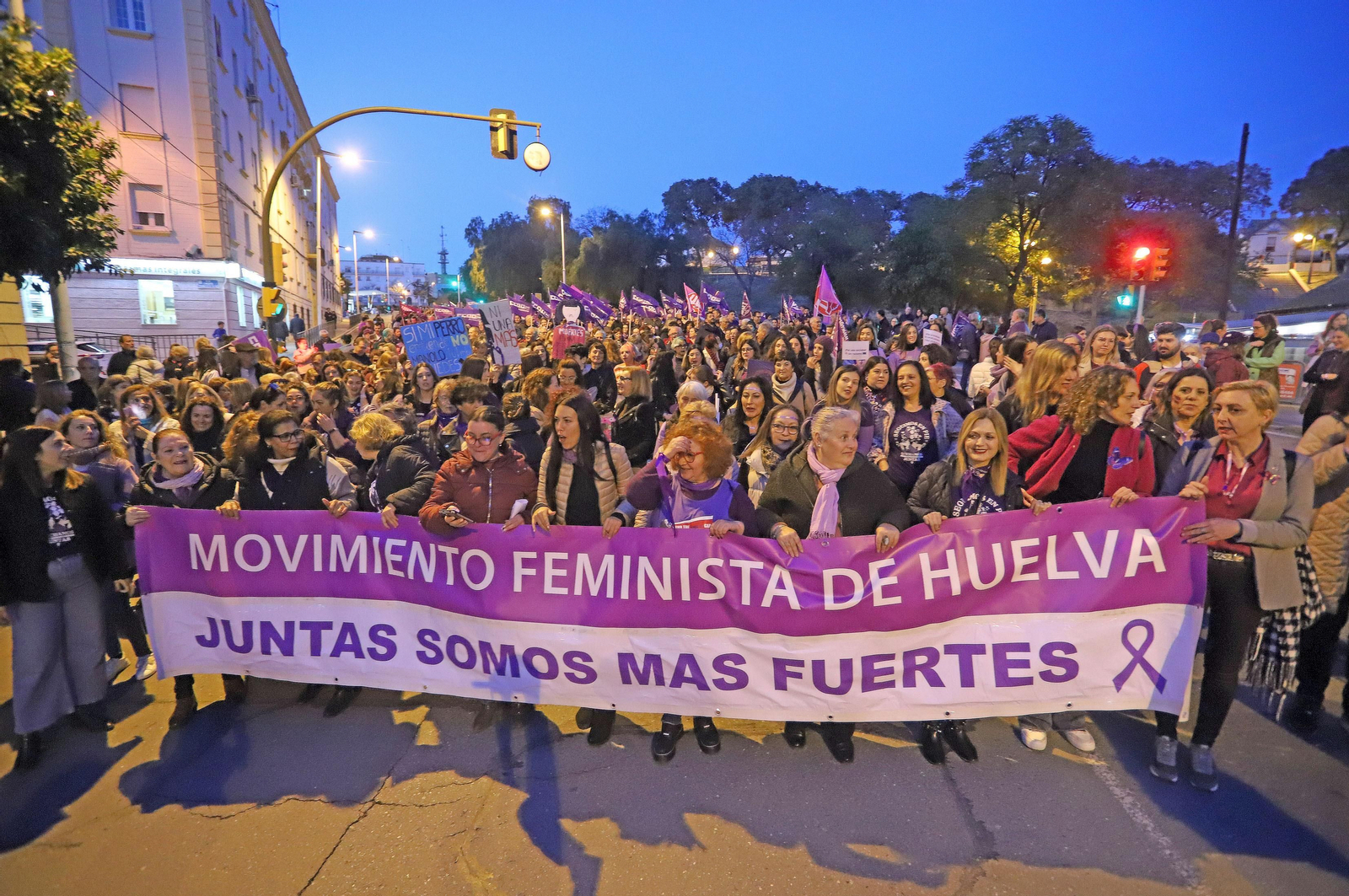 Imágenes de la manifestación del 8 de marzo, Día Internacional de la Mujer